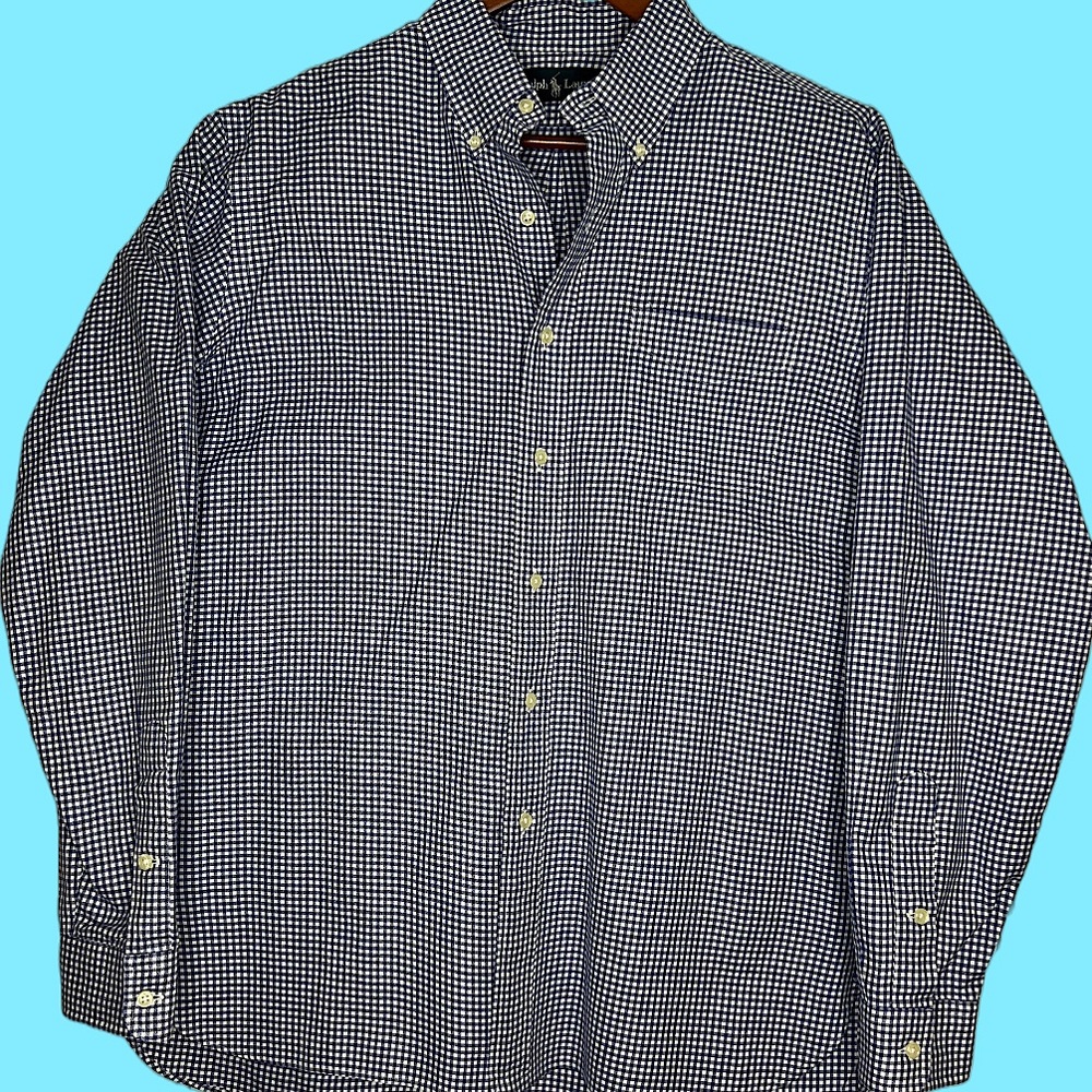 Ralph Lauren Polo Men’s Button Up Dress Shirt